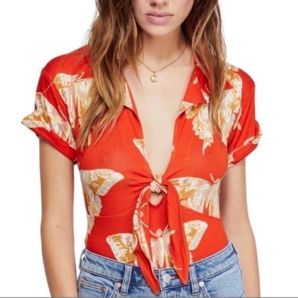 🍊Free People Top 🍊